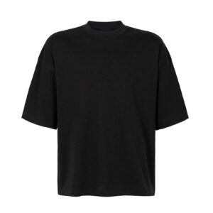 Polera Oversize negro Interlock